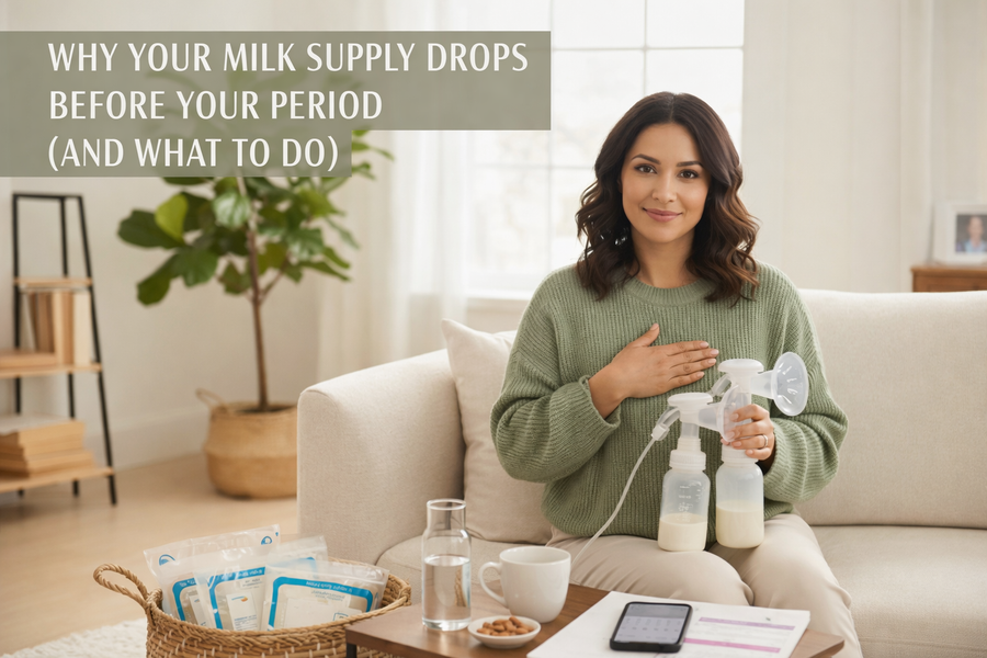 Why Your Milk Supply Drops Before Your Period (And What to Do)