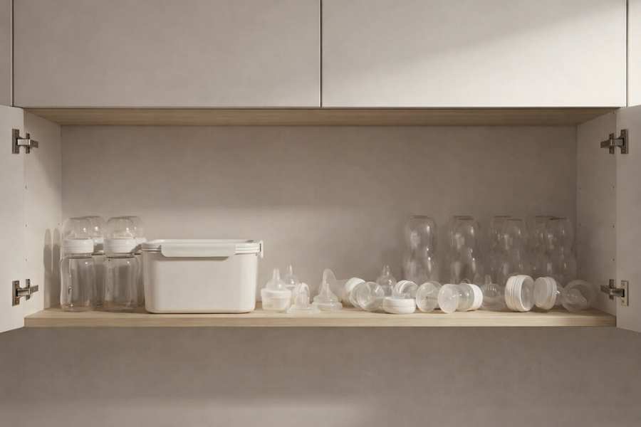 How to Keep Bottles, Pump Parts & Pacifiers Germ-Free (Without Obsessing)