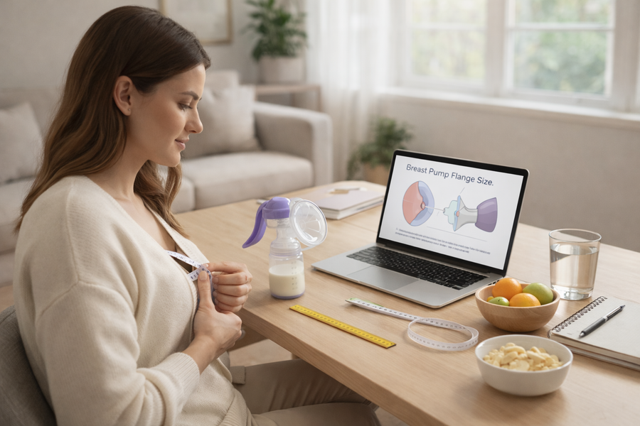 The Ultimate Breast Pump Flange Size Guide (2025): How to Measure & Find Your Perfect Fit