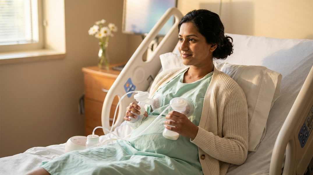 Pumping After C-Section: Timeline, Positioning & What's Different