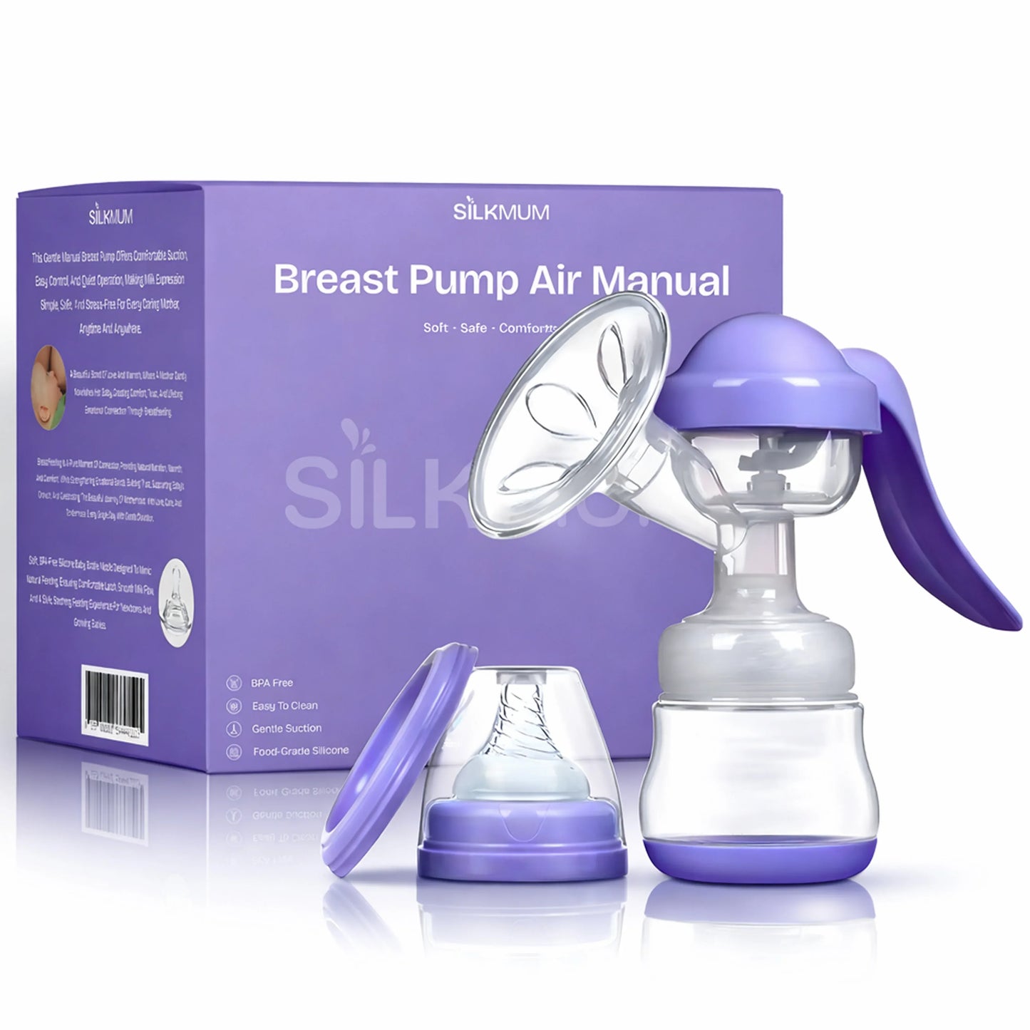SilkMum Air - Your Favourite Handsfree Manual Breast Pump - Silkmum