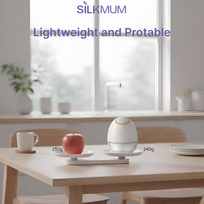 SilkMum S1 – Wearable Electric Breast Pump with Ultra-Quiet and Slim Body