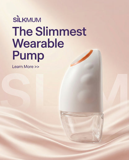 SilkMum S1 – Wearable Electric Breast Pump with Ultra-Quiet and Slim Body