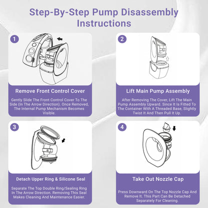 SilkMum S1 – Wearable Electric Breast Pump with Ultra-Quiet and Slim Body