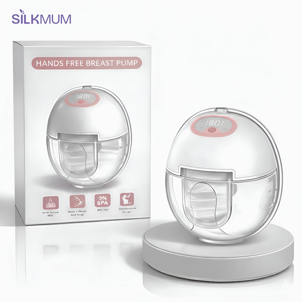 Silkmum S2 Hands-Free Wearable Breast Pump | Electric, Silent & Portable