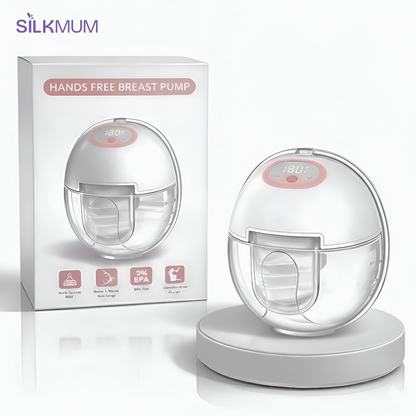 Silkmum S2 Hands-Free Wearable Breast Pump | Electric, Silent & Portable