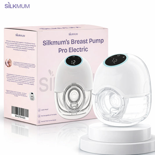 SilkMum Pro - Your Favourite Handsfree Wearable Electric Breast Pump - Silkmum