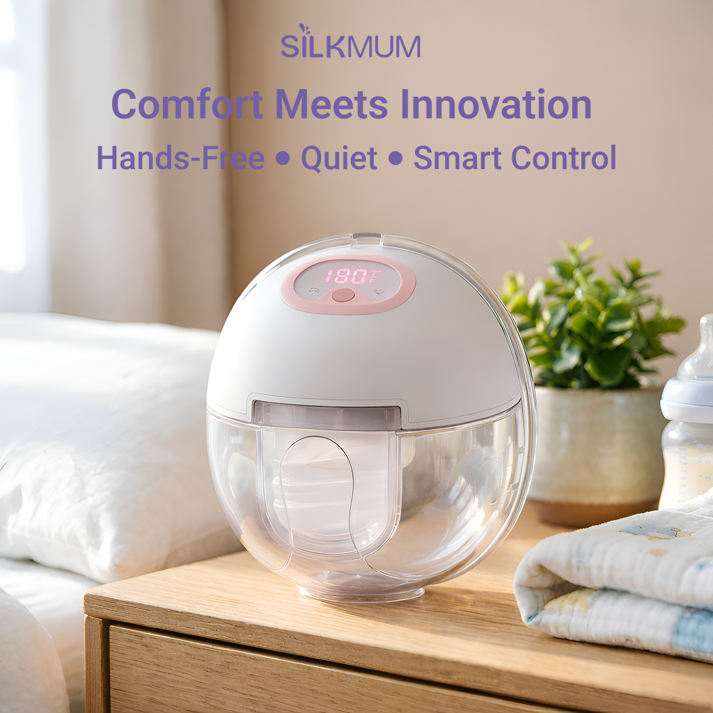 Silkmum S2 Hands-Free Wearable Breast Pump | Electric, Silent & Portable