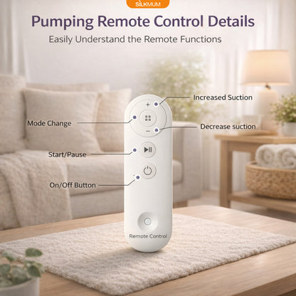 SilkMum S1 – Wearable Electric Breast Pump with Ultra-Quiet and Slim Body