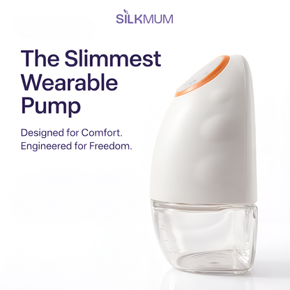 SilkMum S1 – Wearable Electric Breast Pump with Ultra-Quiet and Slim Body