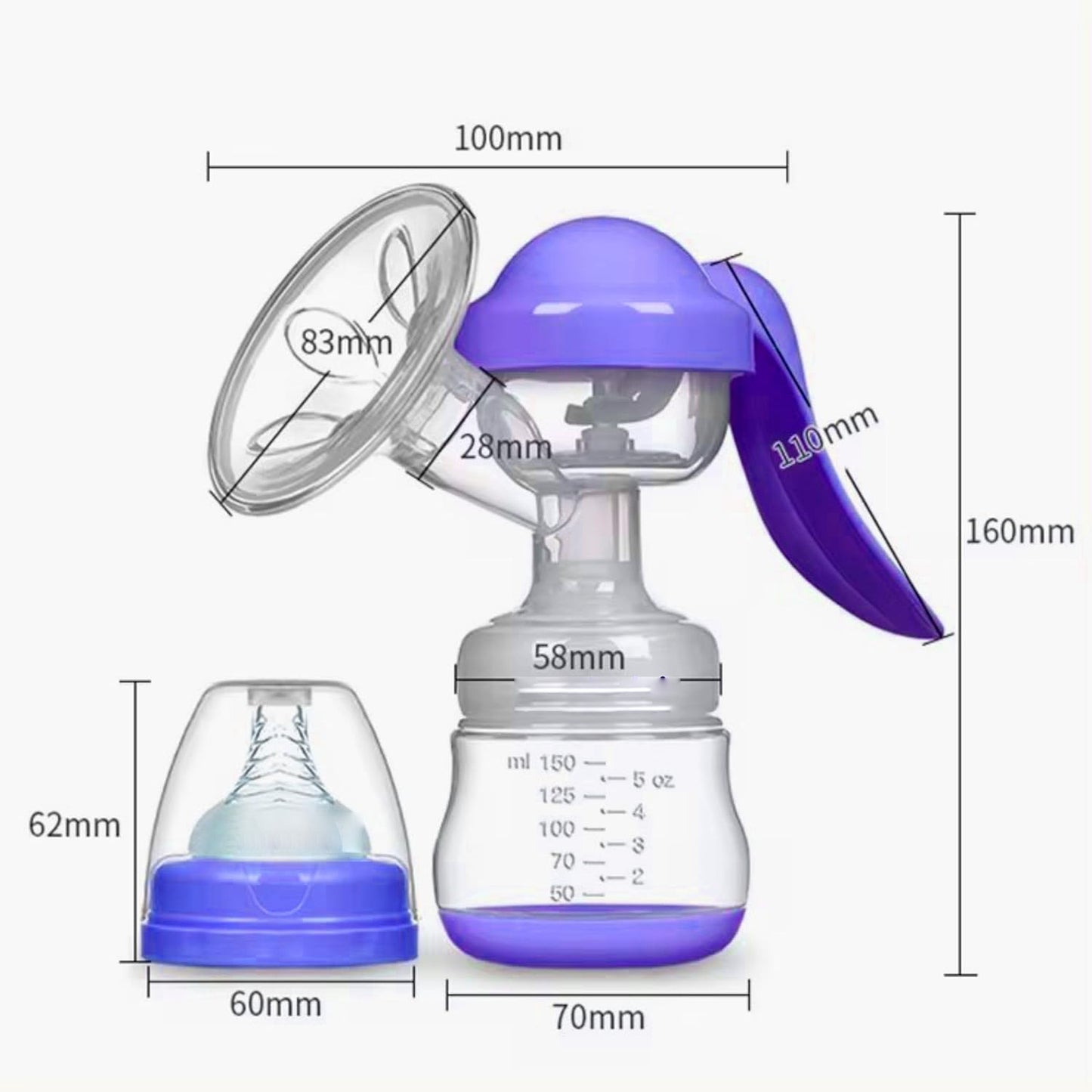 SilkMum Air - Your Favourite Handsfree Manual Breast Pump