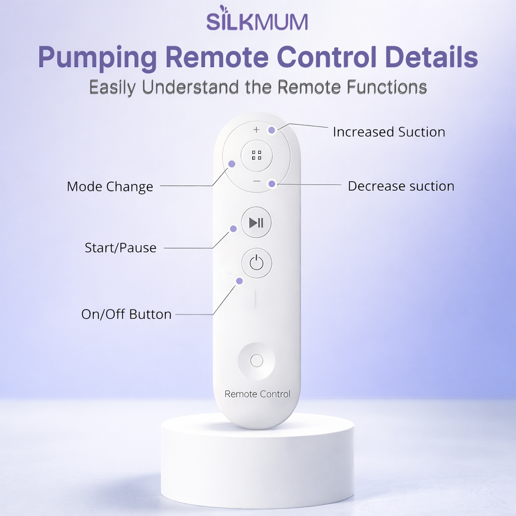 SilkMum S1 – Wearable Electric Breast Pump with Ultra-Quiet and Slim Body