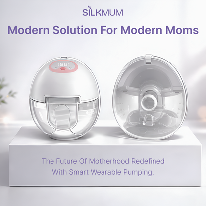 Silkmum S2 Hands-Free Wearable Breast Pump | Electric, Silent & Portable