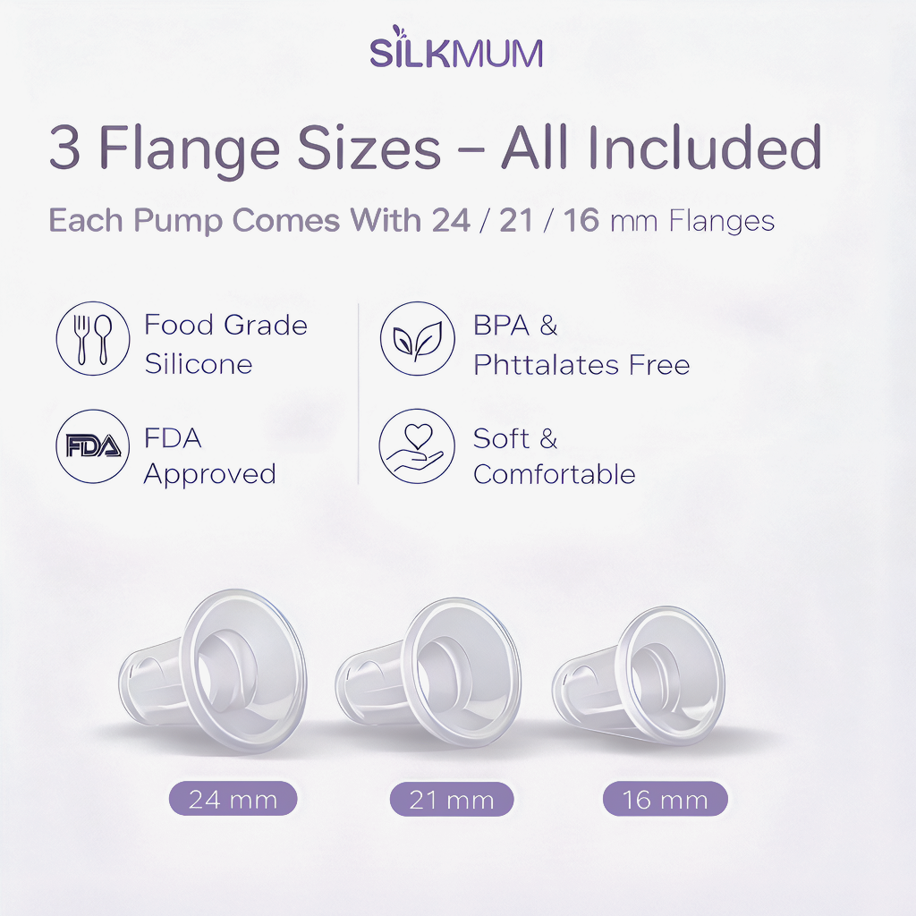 SilkMum S1 – Wearable Electric Breast Pump with Ultra-Quiet and Slim Body