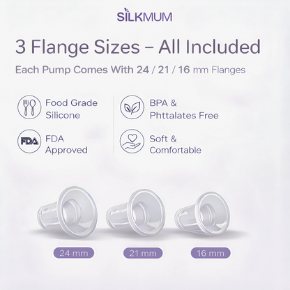 SilkMum S1 – Wearable Electric Breast Pump with Ultra-Quiet and Slim Body