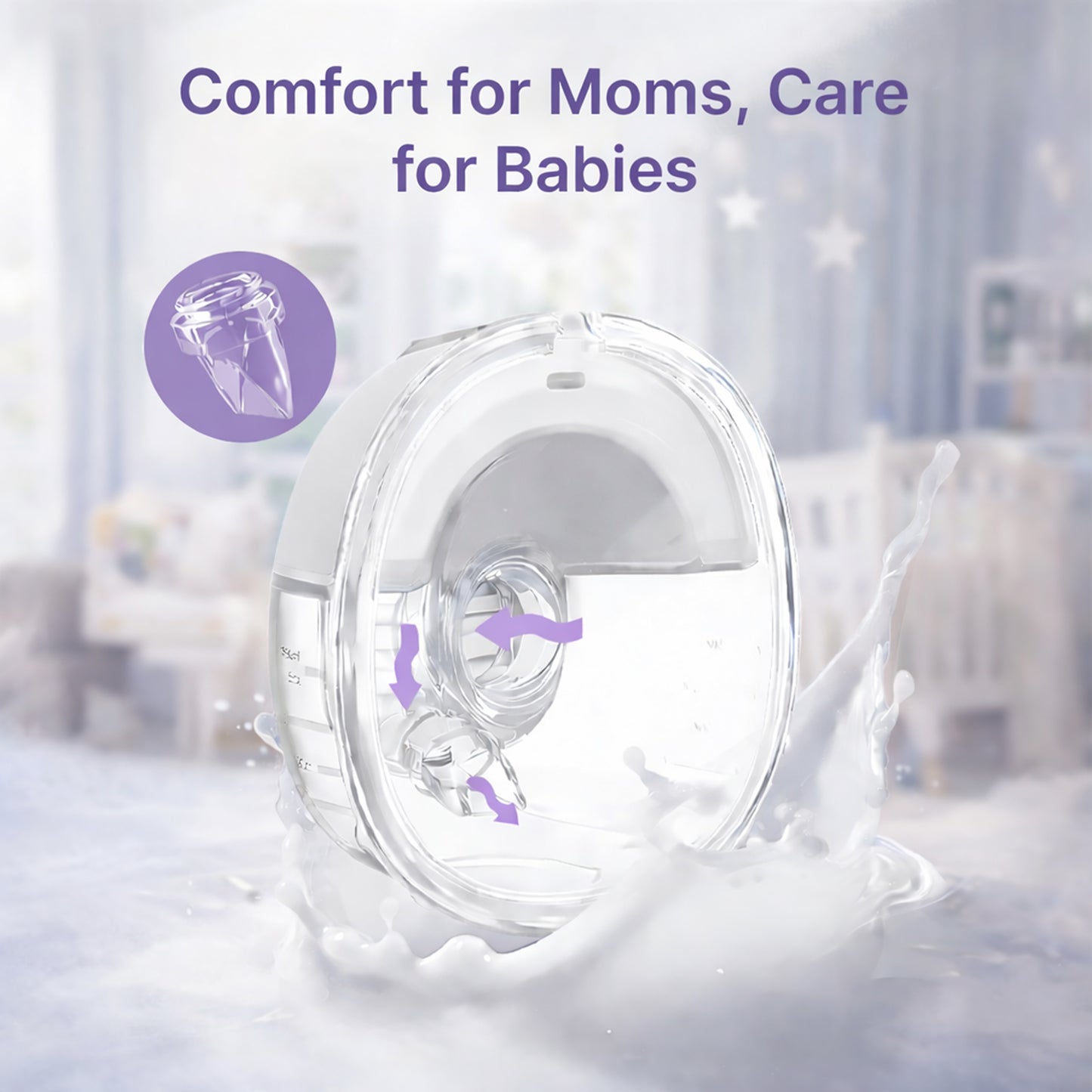 Silkmum S2 Hands-Free Wearable Breast Pump | Electric, Silent & Portable