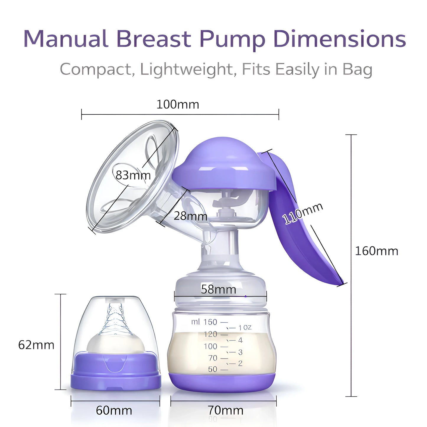 SilkMum Air - Your Favourite Handsfree Manual Breast Pump - Silkmum