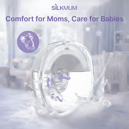 Silkmum S2 Hands-Free Wearable Breast Pump | Electric, Silent & Portable