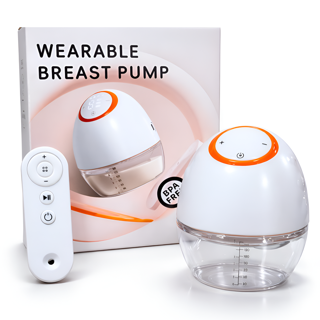 SilkMum S1 – Wearable Electric Breast Pump with Ultra-Quiet and Slim Body