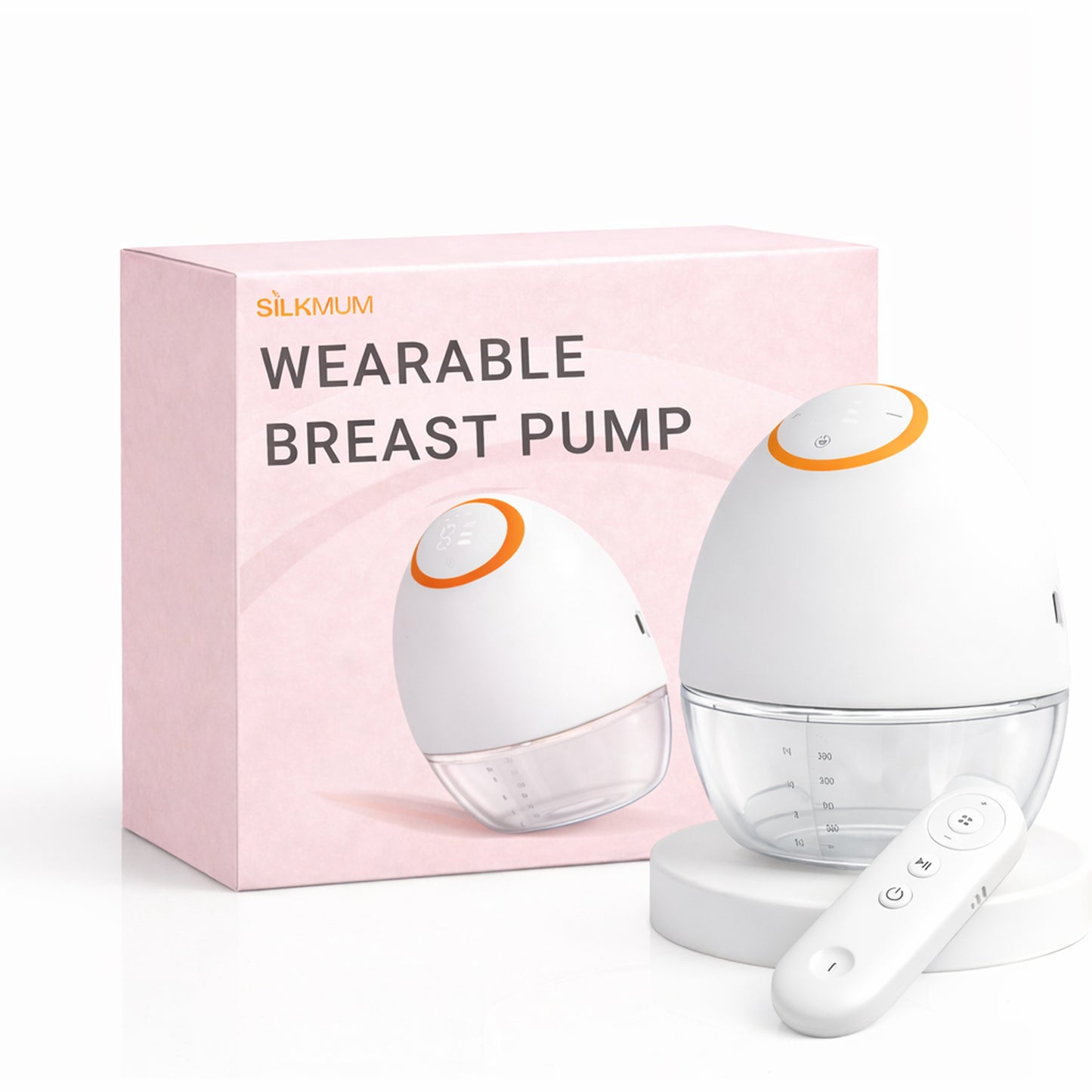 SilkMum S1 – Wearable Electric Breast Pump with Ultra-Quiet and Slim Body