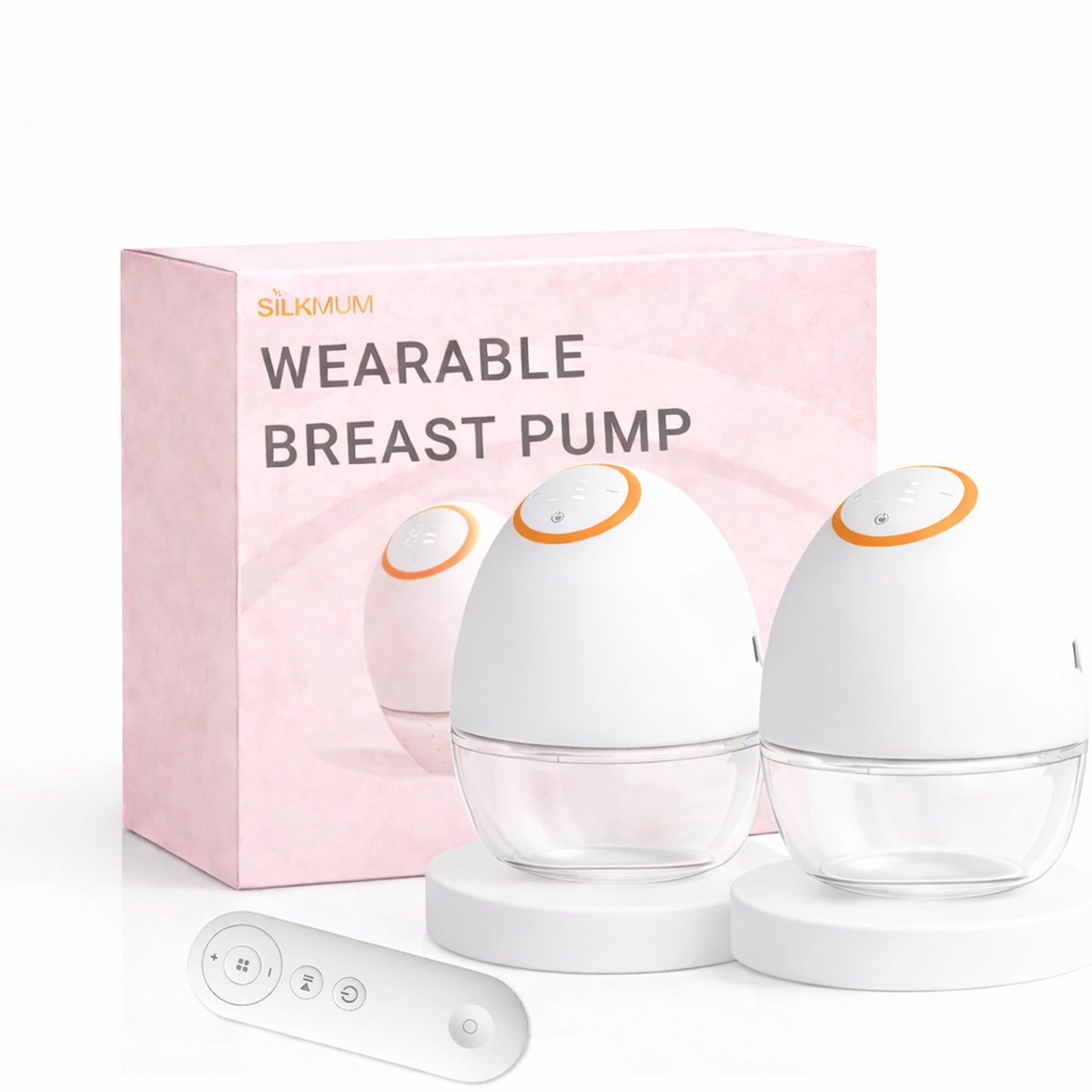 SilkMum S1 – Wearable Electric Breast Pump with Ultra-Quiet and Slim Body