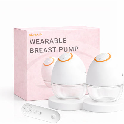 SilkMum S1 – Wearable Electric Breast Pump with Ultra-Quiet and Slim Body